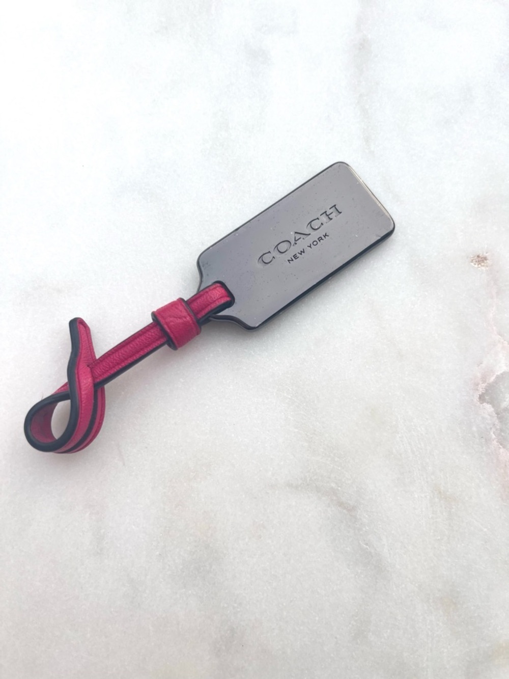 COACH Gunmetal Hang Tag, Heavy - Picture 3 of 5
